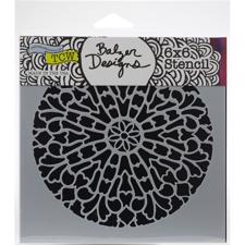 Crafter's Workshop Template 6x6" - Old Circle Grate 