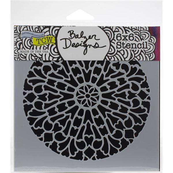Crafter\'s Workshop Template 6x6" - Old Circle Grate 