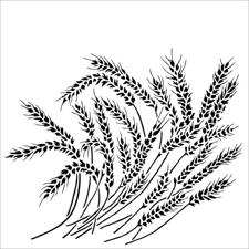 Crafter's Workshop Template 6x6" - Wheat Stalk