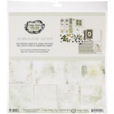 49 and Market Collection Pack 12x12" - Vintage Artistry Sage