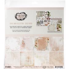 49 and Market Collection Pack 12x12" - Vintage Artistry Coral