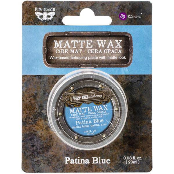 Finnabair Matte Wax - Patina Blue