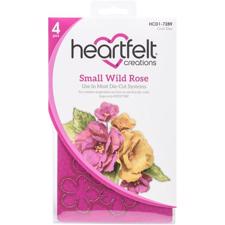 Heartfelt Creation Dies - Wild Rose Small