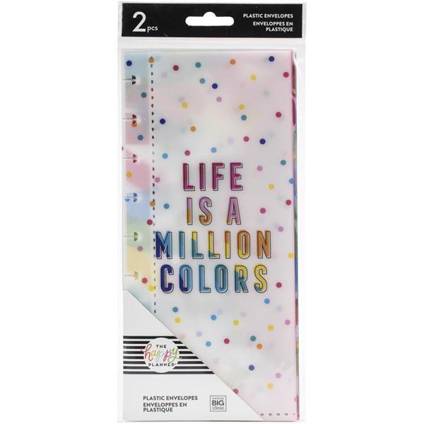 Happy Planner - Planner Envelopes / Life Is A Million Colors