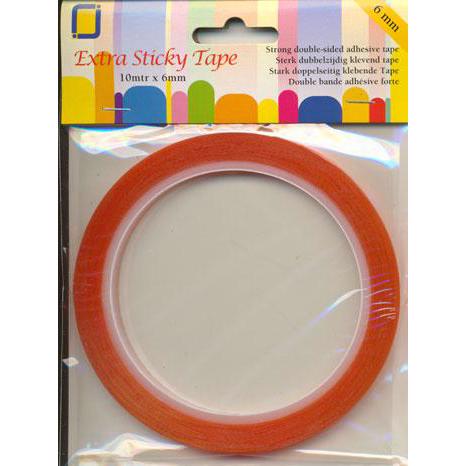 Power/Sticky Tape - 6 mm (10 meter rulle)