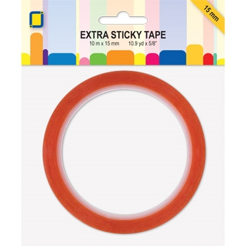Power/Sticky Tape - 15 mm (10 meter rulle)