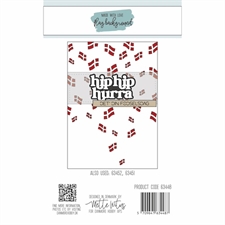 Dies Made With Love - Flag Background