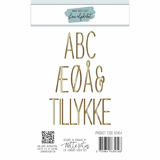 Dies Made With Love - Slim Alphabet