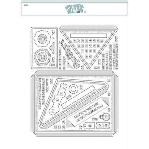 Dies Made With Love - Envelope Box (kuvertæske)