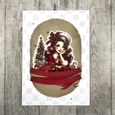 Dies Made With Love - Deckle Edge Ovals