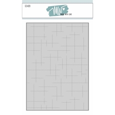 Dies Made With Love - Crossed Lines Background