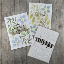 Dies Made With Love - Flower Card