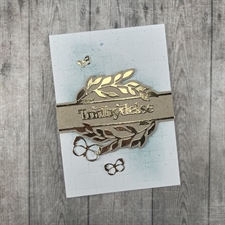 Dies Made With Love - Leafy Border