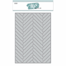 Dies Made With Love - Sildebensparket / Herringbone Background