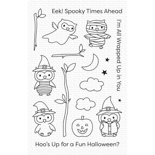 MFT Clear Stamp Set - Halloween Hoo