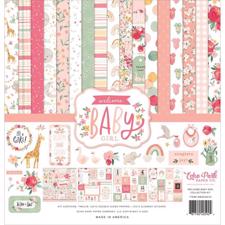 Echo Park Paper Collection Pack 12x12" - Welcome Baby Girl