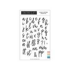 Concord & 9th Stamp Set - Love Letters (lowercase)