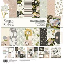 Simple Stories Paper Pack 12x12" Collection - Happily Ever After