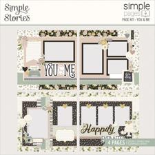 Simple Stories Simple Page Kit 12x12" - You & Me
