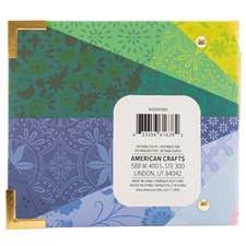 W R Makers MINI Album 4x4" - Wrapped / Paige Evans Colorwheel (mini)