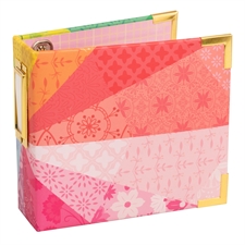 W R Makers MINI Album 4x4" - Wrapped / Paige Evans Colorwheel (mini)
