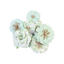 Prima Flowers - Watercolor Floral / Minty Water