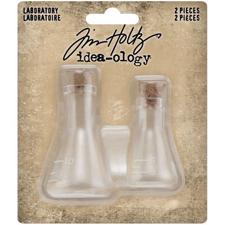 Tim Holtz / Idea-ology - Laboratory Corked Flasks