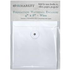 49 And Market - Foundations Waterfall Enclosure 4"X6" / White