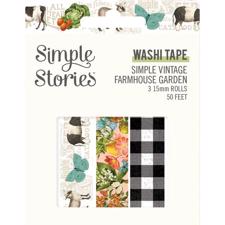 Simple Stories Die Washi Tape - Simple Vintage Farmhouse Garden