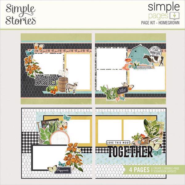 Simple Stories Simple Page Kit - Homegrown