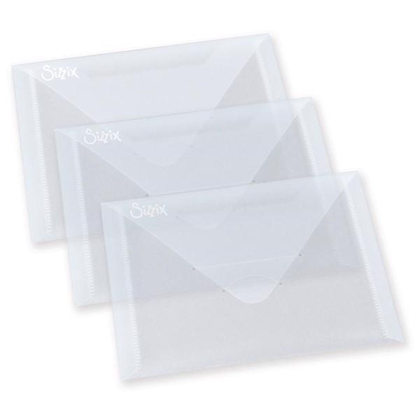 Sizzix Plastic Envelopes (3-pack) - STANDARD