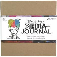 Dina Wakley Media - 6x6" Kraft Journal
