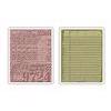 Sizzix Texture Embossing Folders - Tim Holtz / Collage & Notebook
