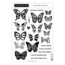 Concord & 9th Stamp Set - Bold Butterflies