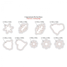 Sizzix Thinlits Dies - Susan\'s Garden / Flower, Poppy