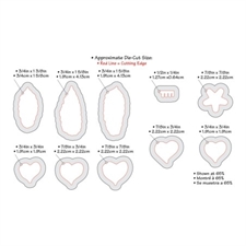 Sizzix Thinlits Dies - Susan\'s Garden / Flower, Primrose