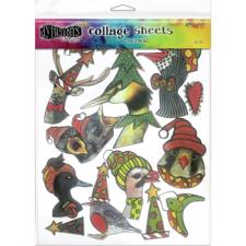 Dylusions - Collage Sheets Set Christmas