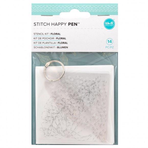 WRMK Stitch Happy - Stencils / Floral
