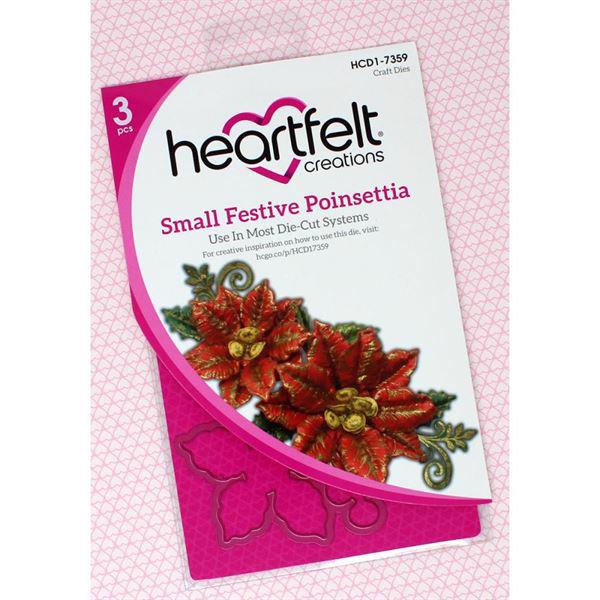 Heartfelt Creation Dies - Festive Poinsettia SMALL