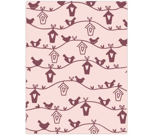 Sizzix Embossing Folder - Birdhouse