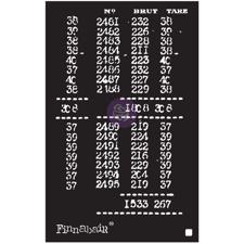 Prima / Finnabair Stencil 6x9" - Book Of Numbers