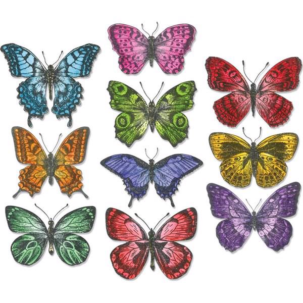 Sizzix Thinlits - Tim Holtz / Flutter