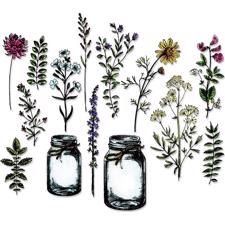 Sizzix Framelits - Tim Holtz / Flower Jars