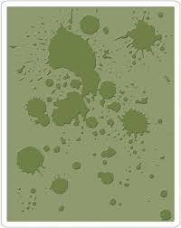 Sizzix Embossing Folder - Tim Holtz / Ink Splats