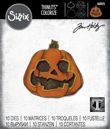 Sizzix Thinlits / Tim Holtz - Layered Jack-o-Lantern