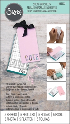 Sizzix - Sticky Grid Sheets (small)