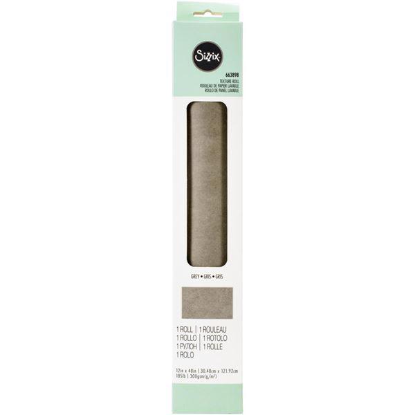 Sizzix Surfacez - Texture Roll 12"x48" / Gray