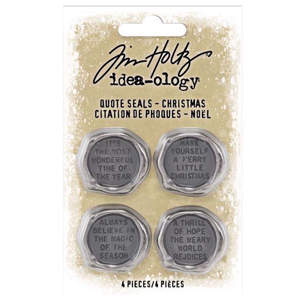 Tim Holtz / Idea-ology Christmas 2021 - Quote Seals