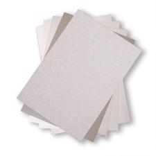 Sizzix Surfacez - The Opulent Cardstock Pack / Silver (50 ark)