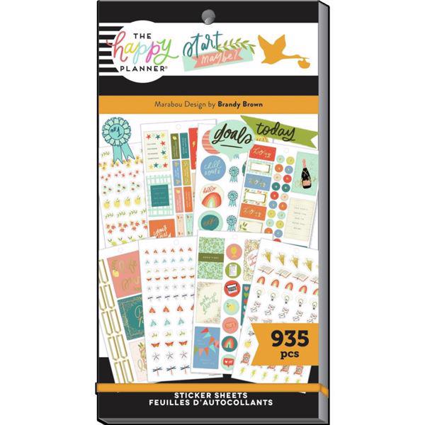 Happy Planner Sticker Value Pack - Marabou Design by Brandy Brown / Life is